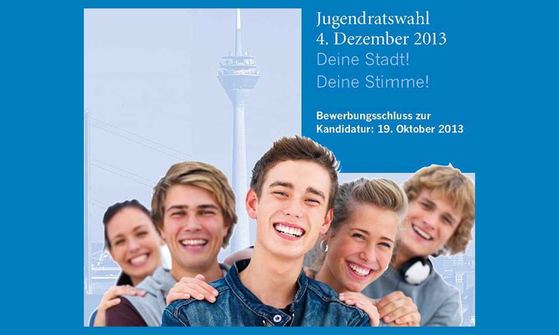 Helle Köpfe gesucht! Bewirb dich für den Düsseldorfer Jugendrat Jugendratswahl 2013 - Bewirb dich jetzt! Stadt Düsseldorf