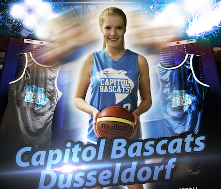 Flyer der Capitol Bascats Düsseldorf (Capitol Bascats Düsseldorf)