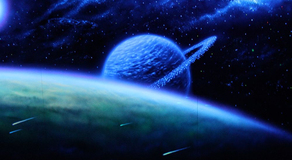 Im letzten Raum sind die Wände dunkel, was das Spielen spannender macht. (Foto: Jonathan)