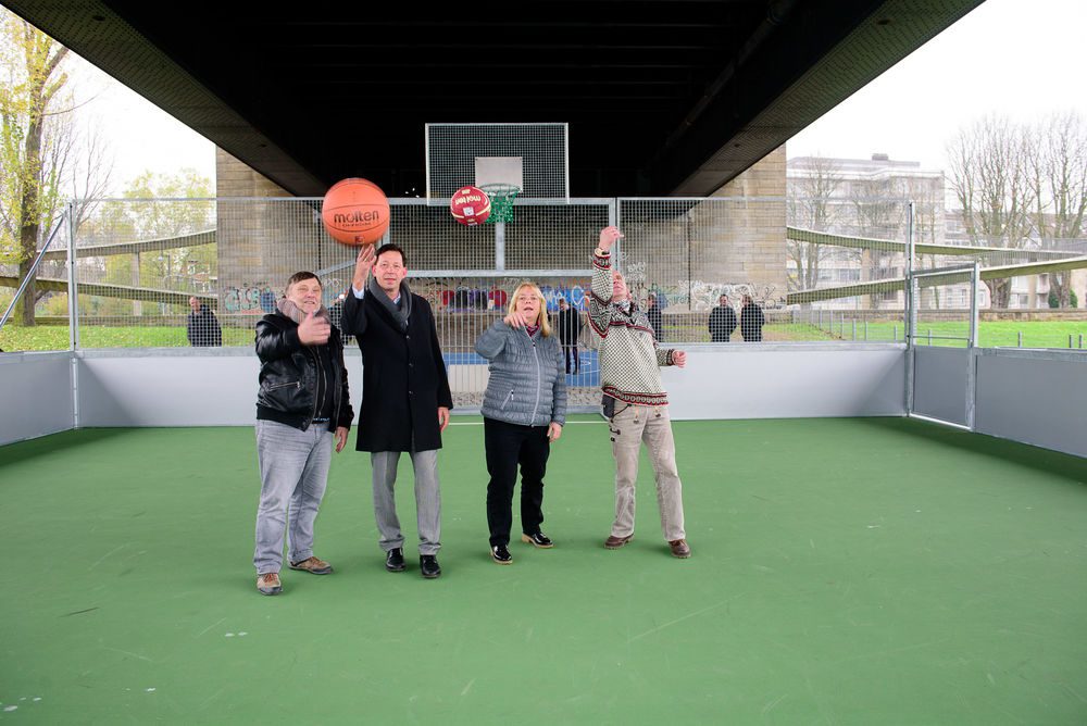 Das Fußballgelände muss nicht nur für Fußball genutzt werden! Foto: Stadt Düsseldorf