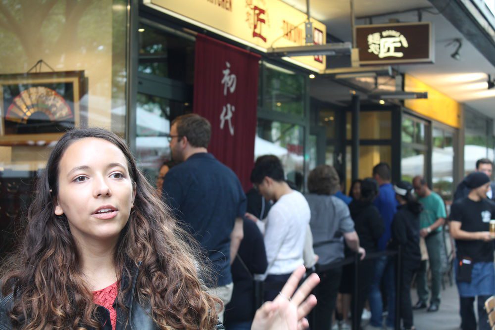 Die Jugendlichen erklären warum die Orte ihre Lieblingsorte sind.