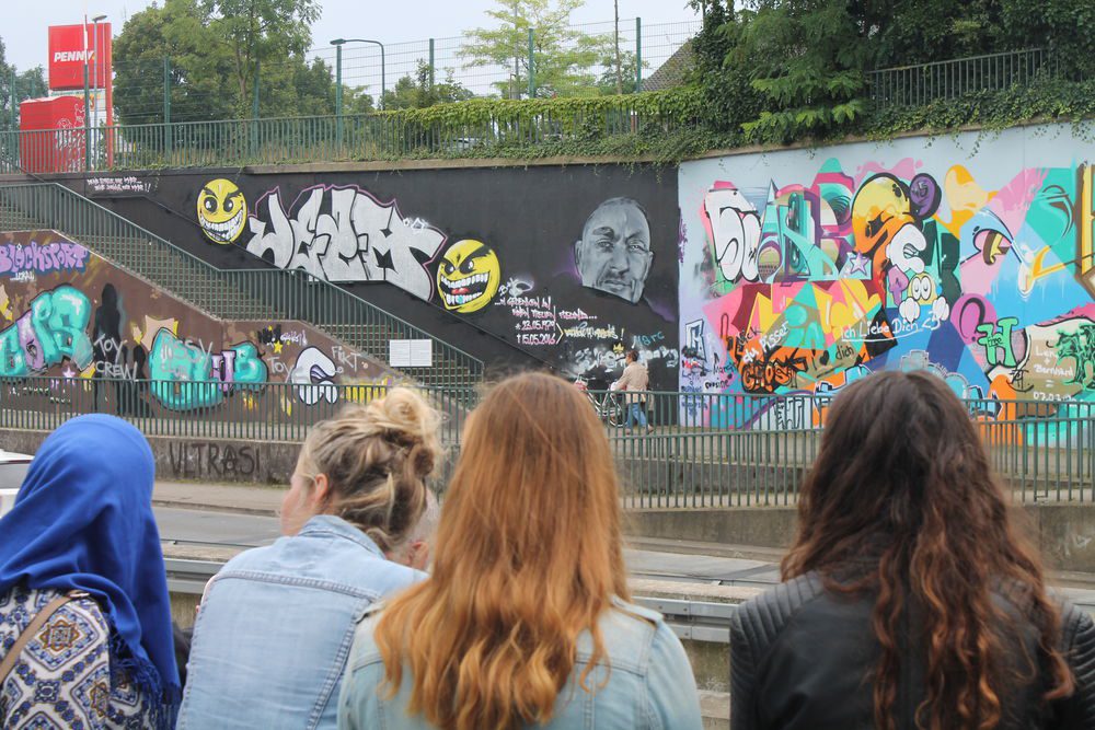 Die Hall of Fame ist in kurzer Zeit zu einem Lieblingsort von Jugendlichen geworden.