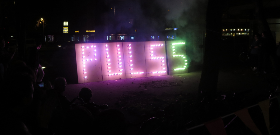 Das Feuerwerk war eines der Highlights bei der Geburtstagsparty. PULS