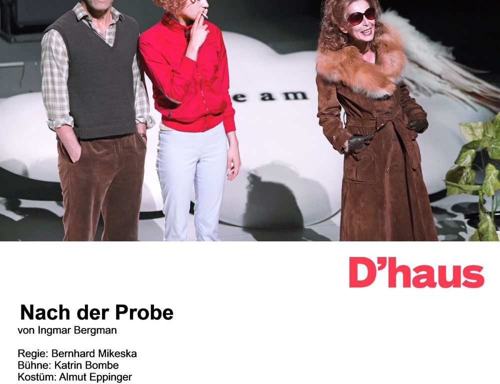 Andreas Grothgar, Anna Platen, Karin Pfammatter, Foto:Lucie Jansch, Düsseldorfer Schauspielhaus