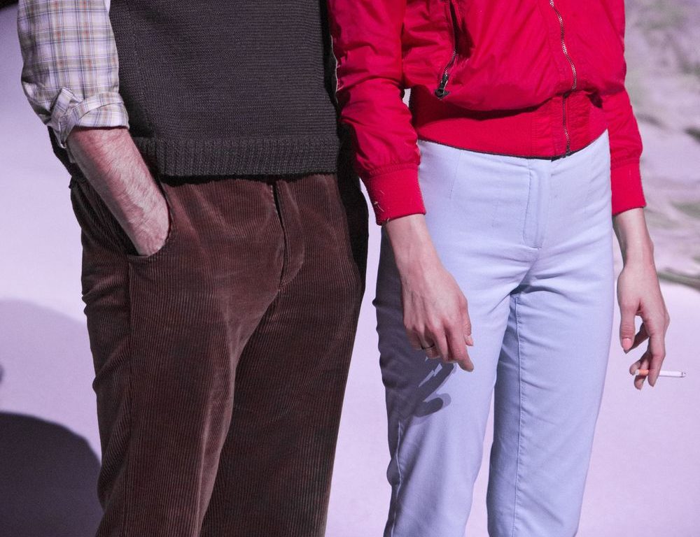 Andreas Grothgar und Anna Platen, Düsseldorfer Schauspielhaus, Foto: Lucie Janisch