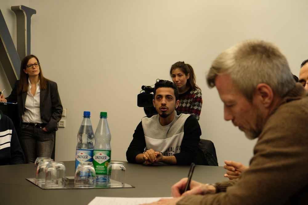 Das ist Mustafa aus dem Irak. Er macht eine Ausbildung als Sport-und Fitnesskaufmann in Düsseldorf. (Foto: youpod) Das ist Mustafa aus dem Irak. Er macht eine Ausbildung als Sport-und Fitnesskaufmann in Düsseldorf. (Foto: youpod)