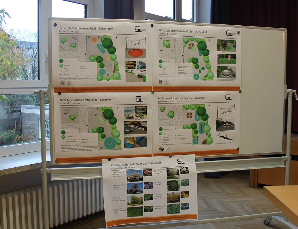 Gymnasium Schmiedestraße — Schüler können sich am Neubau-Projekt beteiligen Bald nimmt das Gymnasium Schmiedestraße den Betrieb auf. Im Vorfeld können sich Schüler an dem Neubau-Projekt beteiligen. (Foto: Jonathan)