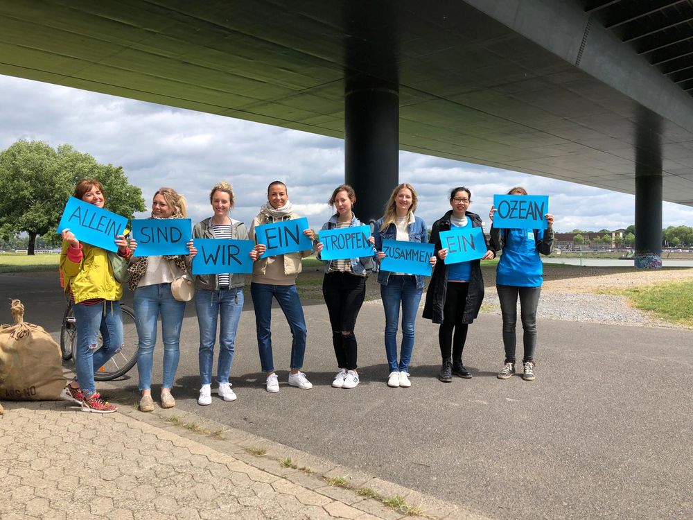 (c) Blockblocks Rhein Clean-up (c) Blockblocks Rhein Clean-up