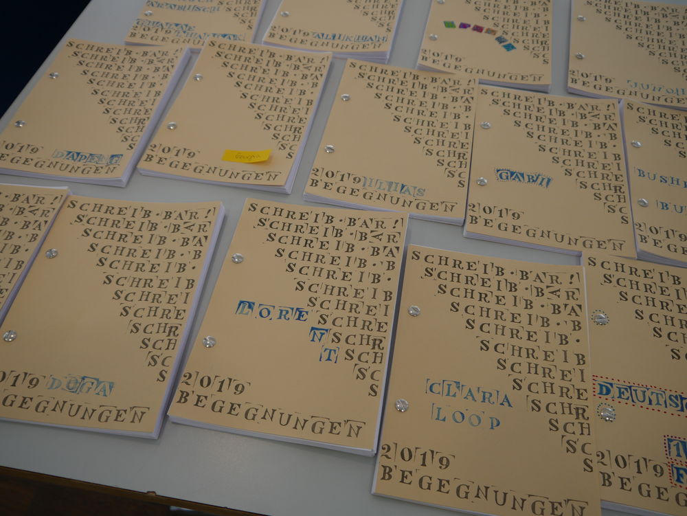 Diese Bücher entstanden. (Foto: Literaturbüro NRW) Diese Bücher entstanden. (Foto: Literaturbüro NRW)