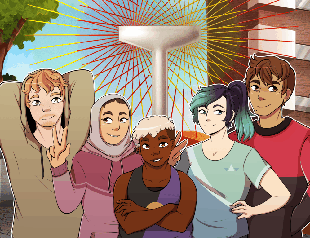 Parkour und Vielfalt Anne-Frank-Haus/Christina Wyes (Kestrill)