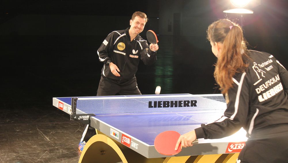 Die Tischtennis-WM in Düsseldorf lockt viele Zuschauer Timo Boll und Petrissa Solja freuen sich besonders über die Heim-WM in Düsseldorf. (Foto: Jonathan)