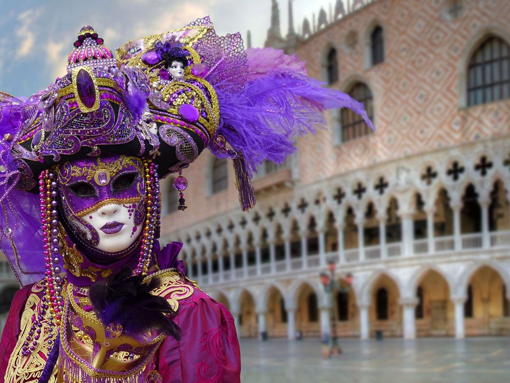 Die venezianischen Masken sind das Markenzeichen des Karnevals. (Foto: Pixaby)