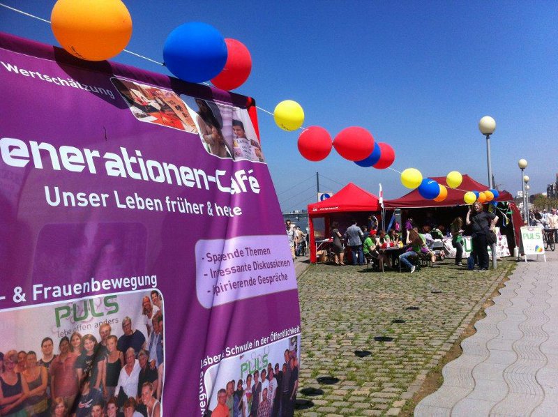 Am Rheinufer hatte das PULS einen eigenen Stand. PULS Am Rheinufer hatte das PULS einen eigenen Stand. PULS