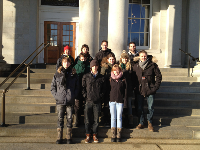 Am nächsten Tag besichtigten die Reisholzer New Hampshire und ... Oliver Ostendarp/Freies Christliches Gymnasium