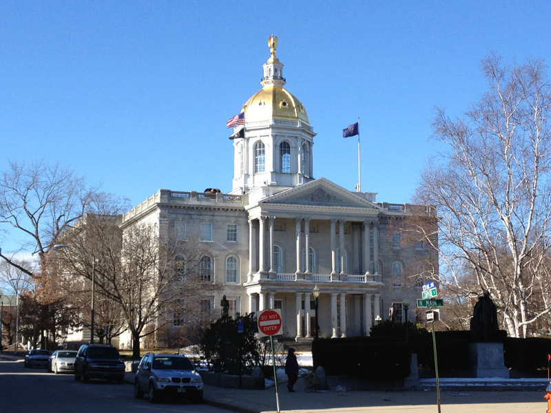 ... waren im Concord State House, dem "Landtag", zu Gast. Oliver Ostendarp/Freies Christliches Gymnasium