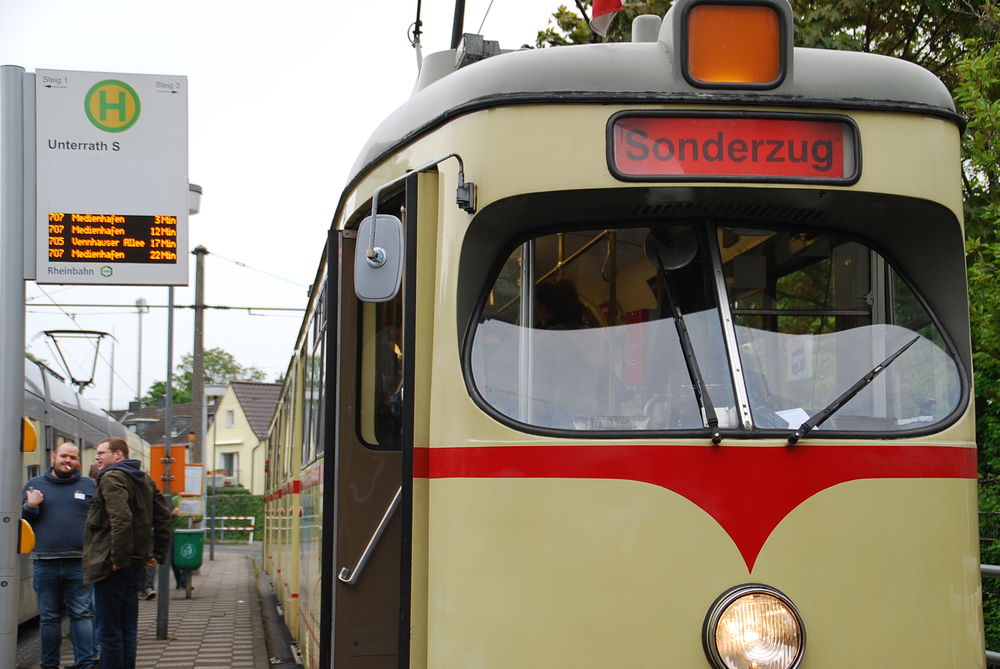 Pause muss sein, hier in Unterrath. (Foto: Christina Behrens) Pause muss sein, hier in Unterrath. (Foto: Christina Behrens)