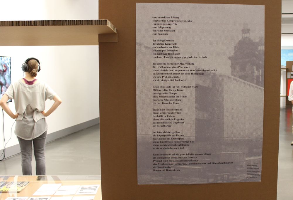 1967 wurde dann ein neues Gebäude fertiggestellt. Aus der Presse hagelte es Beleidigungen. (Foto: Jonathan) 1967 wurde dann ein neues Gebäude fertiggestellt. Aus der Presse hagelte es Beleidigungen. (Foto: Jonathan)