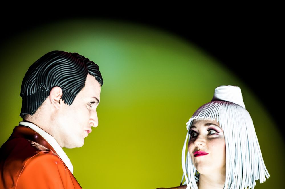 Tartuffe oder Der Betrüger - Eine runde Komödie im Düsseldorfer Schauspielhaus Foto: Sandra Then