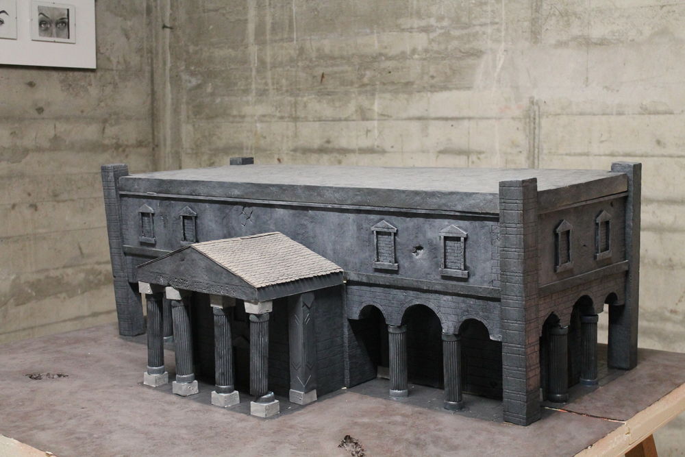 Der Charakter eines Hauses. Ein Kunstwerk von Niklas Kroh. (Foto: Christina Behrens) Der Charakter eines Hauses. Ein Kunstwerk von Niklas Kroh. (Foto: Christina Behrens)