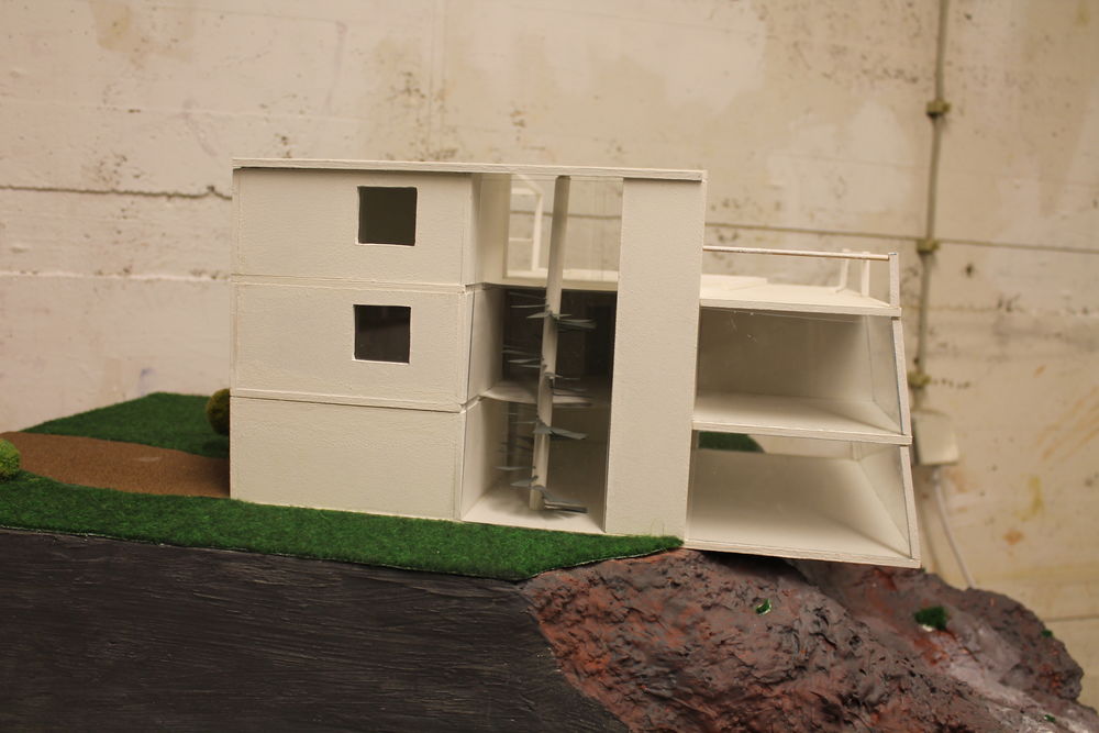 Das Haus von Lukas Thiel fügt sich in seine Umgebung ein. (Foto: Christina Behrens) Das Haus von Lukas Thiel fügt sich in seine Umgebung ein. (Foto: Christina Behrens)