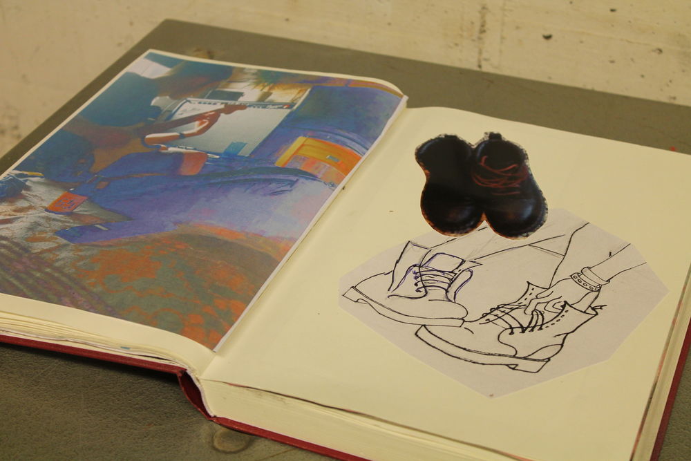 Einblicke in das Buch von Sina Hambloch. (Foto: Christina Behrens) Einblicke in das Buch von Sina Hambloch. (Foto: Christina Behrens)