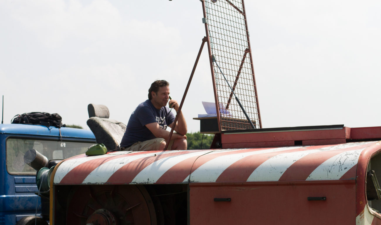 Mit einer Seilwinde werden die Flugzeuge in den Himmel gezogen, dabei können sie mehrere tausend Meter hoch fliegen Kai Inboden