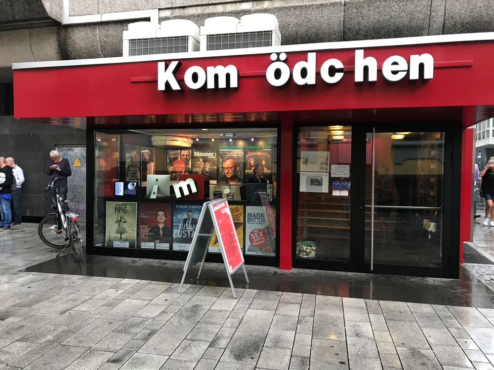 Schauplatz für Comedy und Theater, das "Kom ödchen" (Foto: Anita)