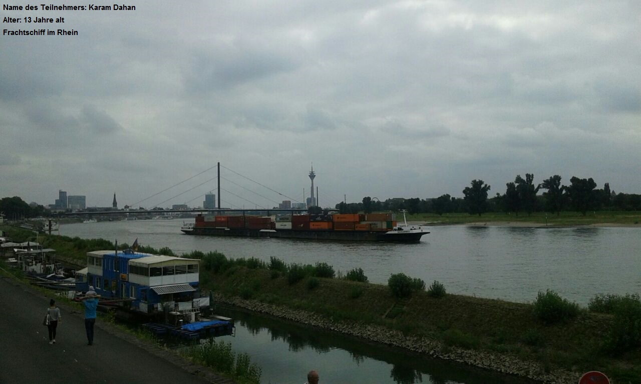 Der Rhein von Karam Dahan (13 Jahre)