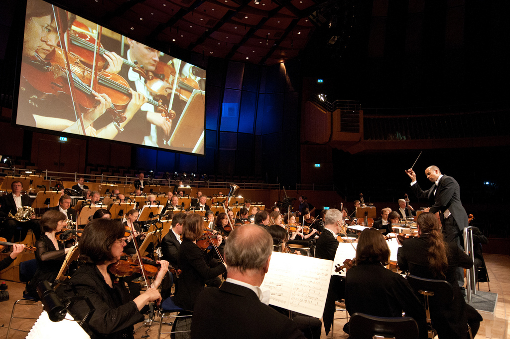Sie Symphoniker der Tonhalle arbeiten bei 3-2-1 IGNITION eng mit Schülerinnen und Schülern zusammen Tonhalle, Susanne Diesner