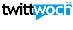 Der Twittwoch findet in Düsseldorf zum vierten Mal statt. Logo Twittwoch e. V.