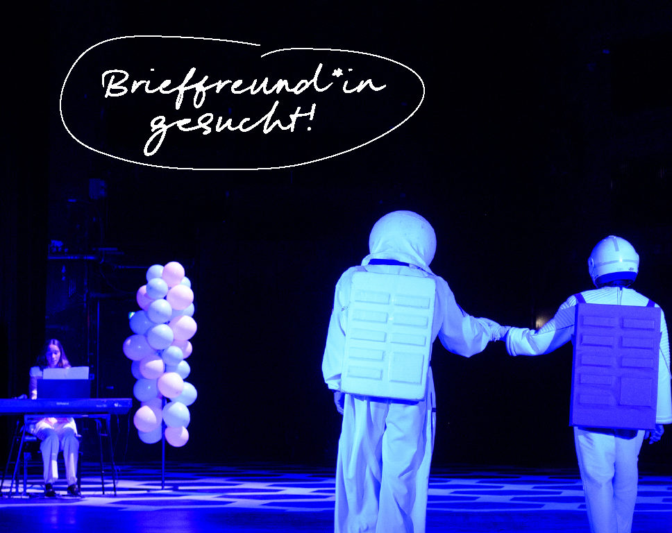 Foto: Szene aus "17x1" – Copyright: Florian Dürkopp – Grafik: Zijah Jusufovic