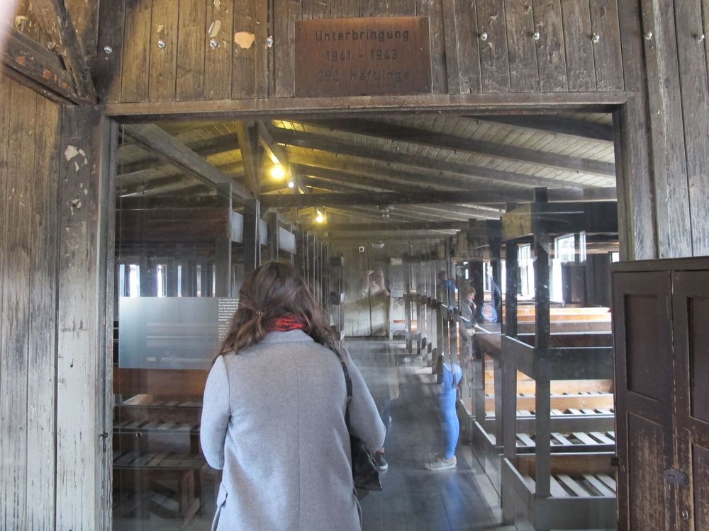 Häftlingsbaracke im KZ Sachsenhausen Häftlingsbaracke im KZ Sachsenhausen