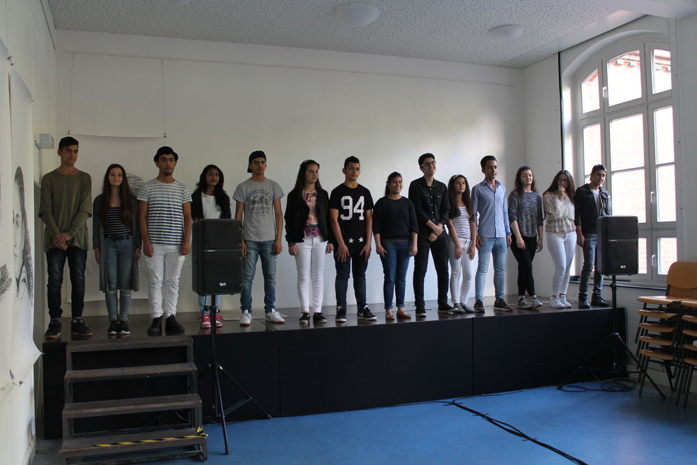 Die komplette Klasse hat am Projket teilgenommen. Die komplette Klasse hat am Projket teilgenommen.