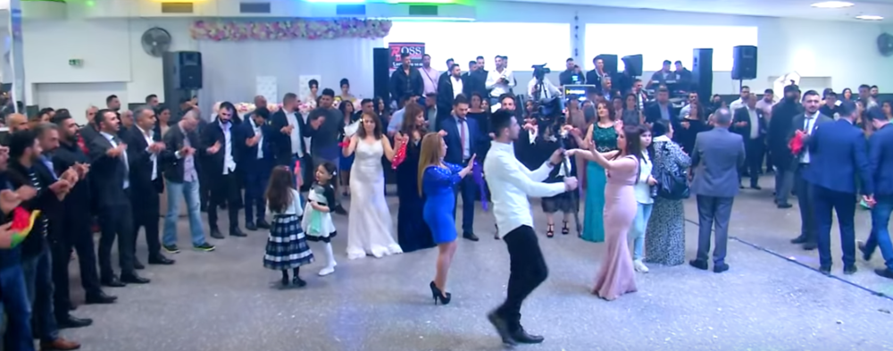 Kurdische Hochzeiten in Deutschland, الأعراس الكوردية في ألمانيا Kurdische Hochzeitsfeier/ Scheikhani-Tanz