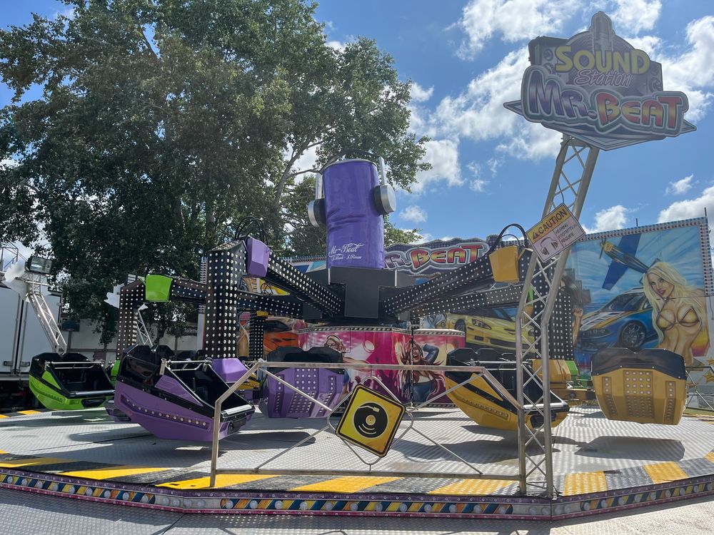 Die Attraktion Mr. Beat ist nun auch Teil der Rhienkirmes. (Foto: youpod/Ari) Die Attraktion Mr. Beat ist nun auch Teil der Rhienkirmes. (Foto: youpod/Ari)