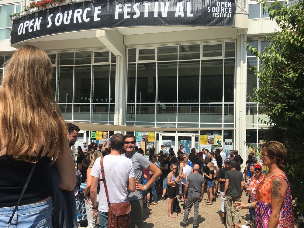 Das Open Source Festival: Ein super Start in die Ferien Open souce Festivalgelände; Anna-Lena Plate