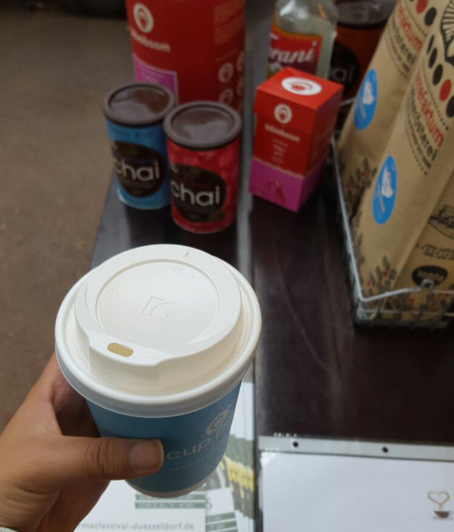 Einen Chai Latte to go habe ich mir gegönnt. Mali93