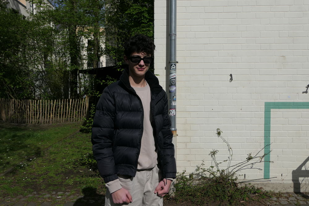 Marcus (14) war begeistert von den vielen Tieren, die durch die Stadt laufen. (Foto: youpod / Vivian)