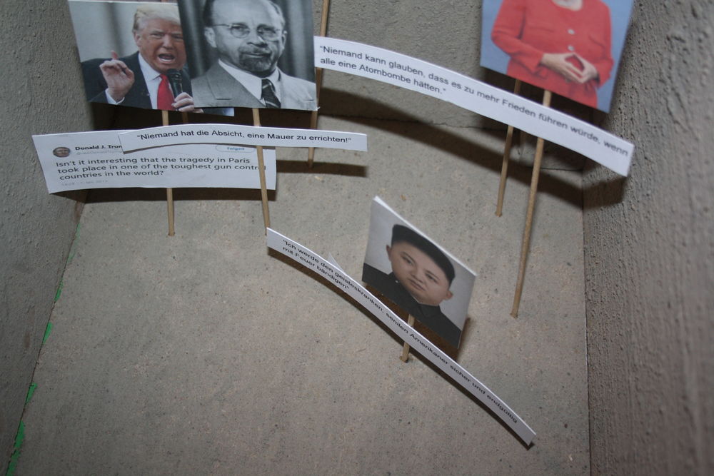 Linus will mit seiner Arbeit ein Zeichen gegen Stigmatisierung, Krieg und Rassismus setzen. (Foto von Sofie Ambaum)