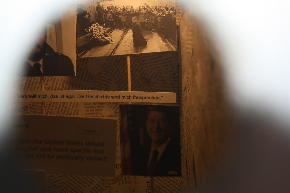 Linus will mit seiner Arbeit ein Zeichen gegen Stigmatisierung, Krieg und Rassismus setzen. (Foto von Sofie Ambaum)