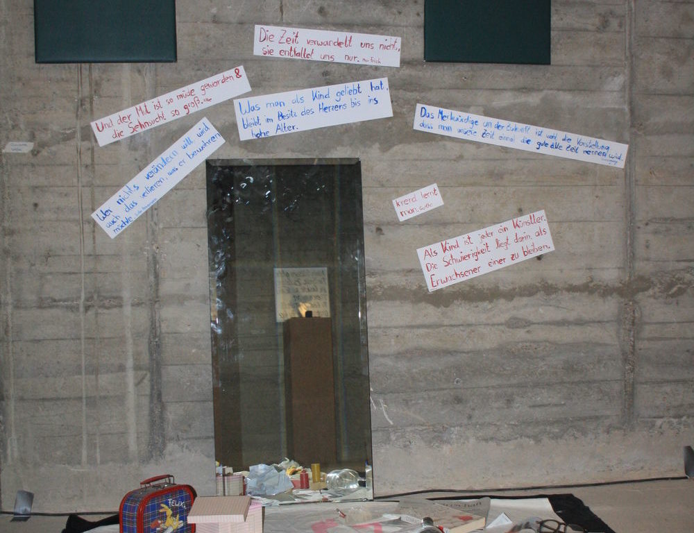 Eine Arbeit übers Kindsein und Erwachsenwerden. (Foto von Sofie Ambaum)