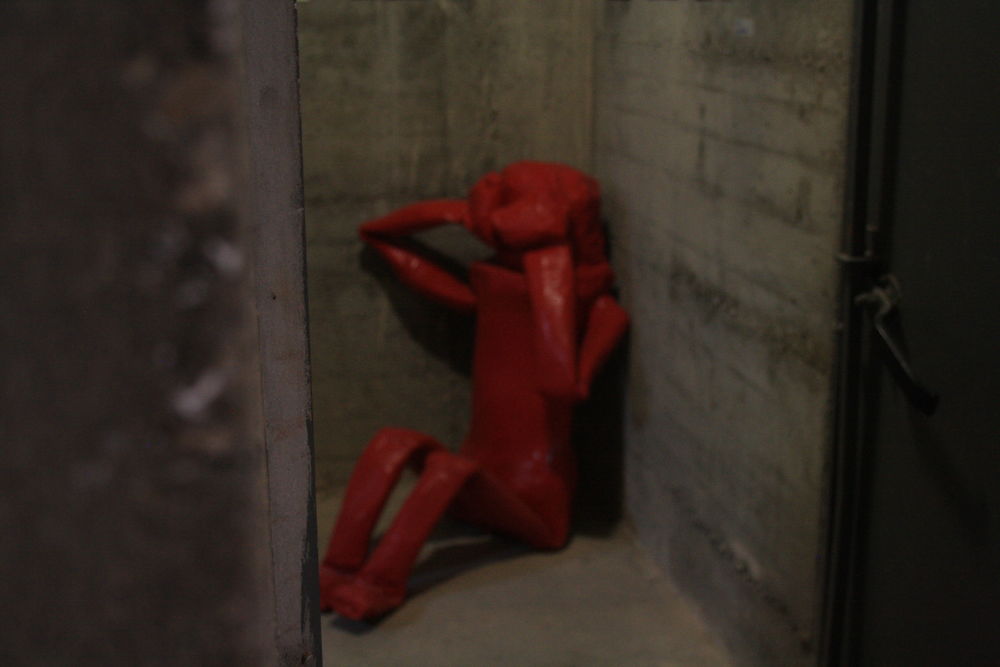 In die Ecke gedrängt im Marie-Curie-Gymnasium. (Foto von Sofie Ambaum)