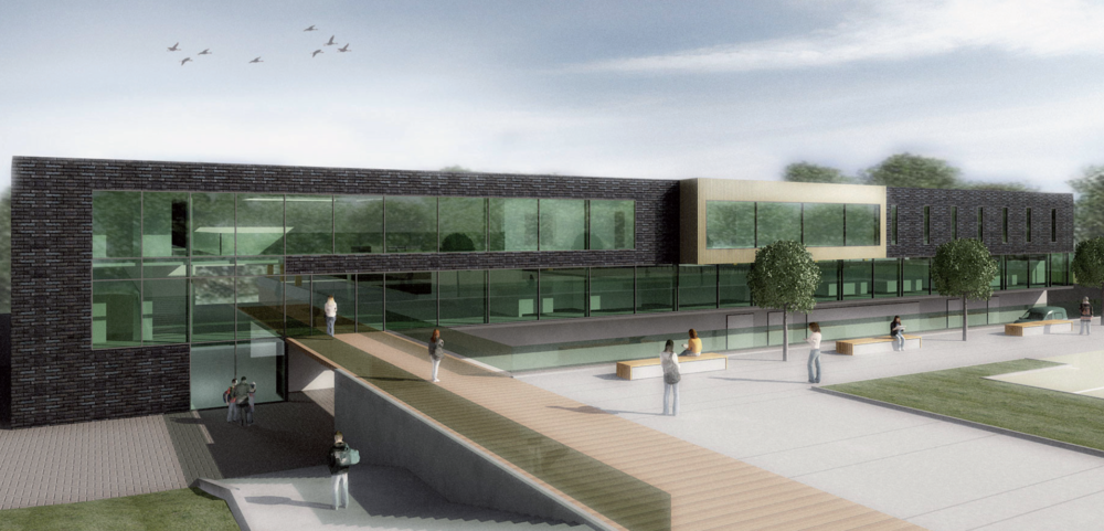 So soll das Allwetterbad in Flingern ab 2019 aussehen. (Grafik: Stadt Düsseldorf)