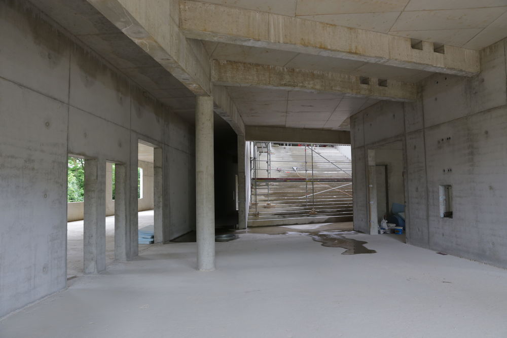 Die Fertigstellung des knapp 7000 Quadratmeter umfassenden Ersatzneubaus ist für Juli 2022 geplant. (Foto: Landeshauptstadt Düsseldorf/Ingo Lammert)