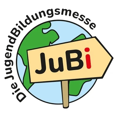 Auslandsaufenthalte weltweit – Jugendbildungsmesse online (Logo/Grafik: Jugendbildungsmesse)