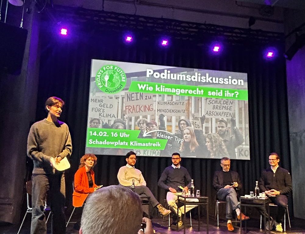 Klima und Bundestagswahl: Fridays for Future diskutiert mit Parteien Anmoderation