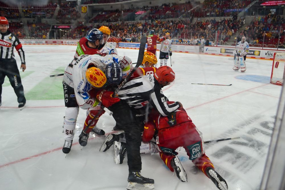 Düsseldorfer EG verliert gegen Vizemeister Bremerhaven Foto: youpod / Nick
