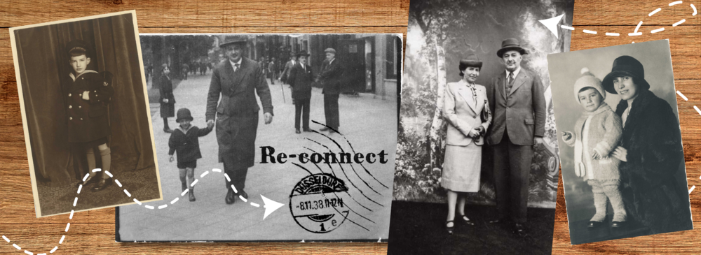 Bildnachweis: Foto des Ehepaars Altmann: © Sammlung Mahn- und Gedenkstätte Düsseldorf; übrige Fotos: © Privatbesitz Altman