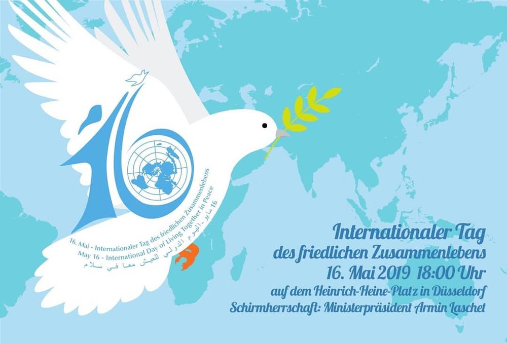 58453666_195960668038602_1408475725172194150_n(1).jpg - Fest zum Internationalen Tag des friedlichen Zusammenlebens (Grafik: Bund Moslemischer Pfadfinder und Pfadfinderinnen Deutschlands (BMPPD))
