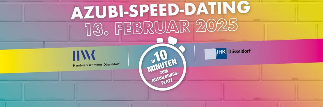 Azubi-Speed-Dating: In 10 Minuten zum Ausbildungsplatz Azubi-Speed-Dating: In 10 Minuten zum Ausbildungsplatz